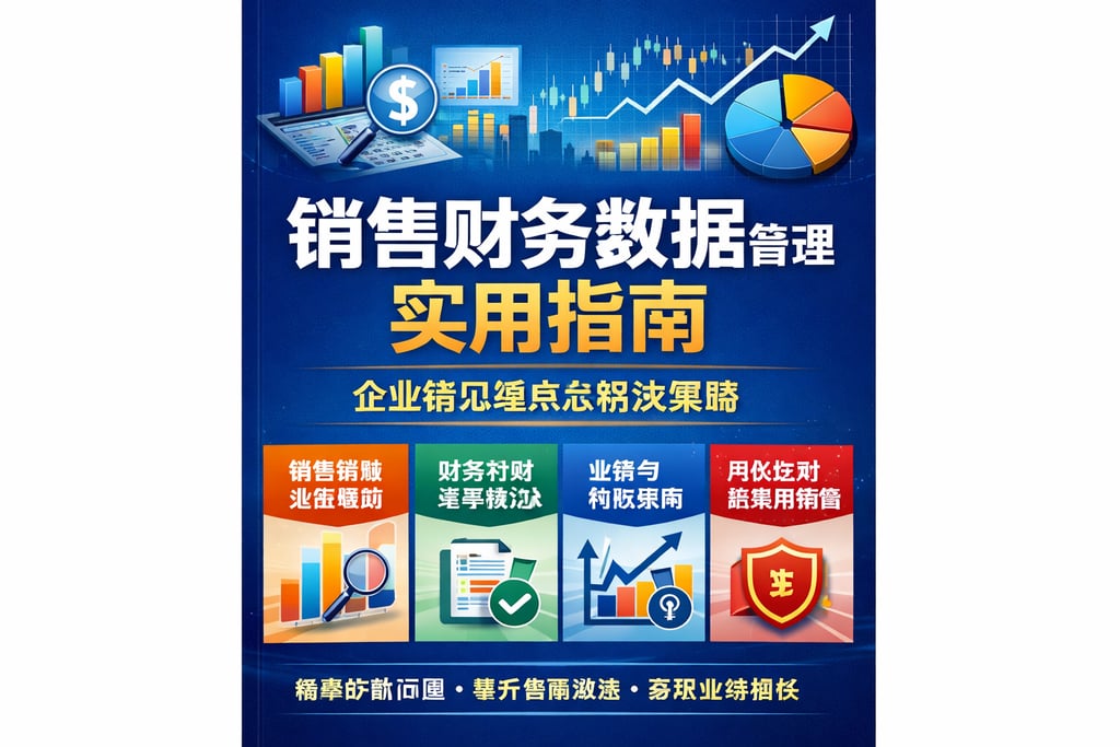 销售财务数据管理实用指南：企业常见难点及解决策略