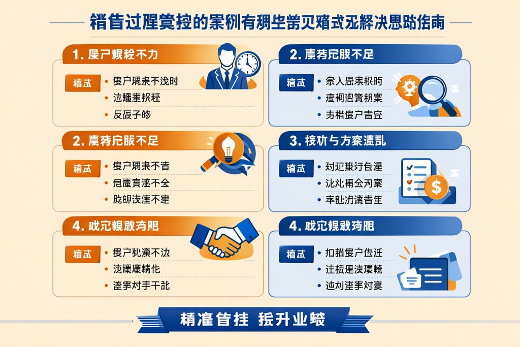 销售过程管控的案例有哪些常见难点及解决思路指南