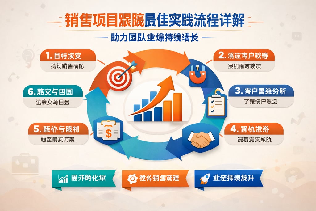 销售项目跟踪最佳实践流程详解，助力团队业绩持续增长