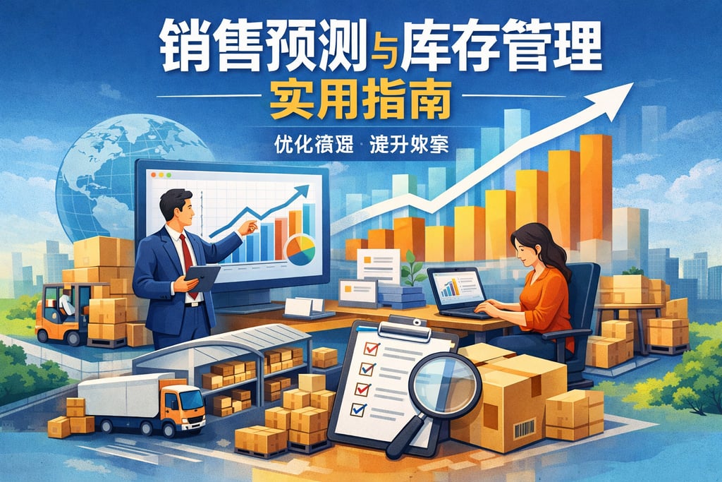 销售预测与库存管理实用指南：优化流程提升效率