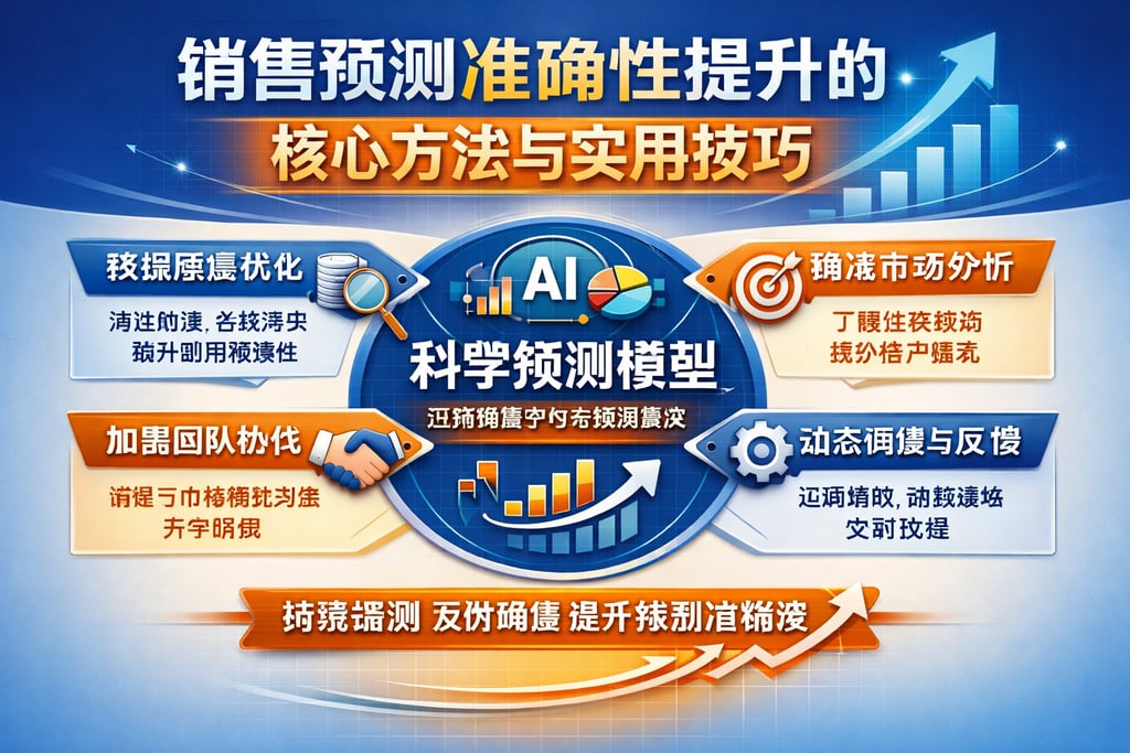 销售预测准确性提升的核心方法与实用技巧