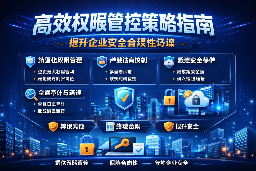 高效权限管控策略指南：提升企业安全合规性必读