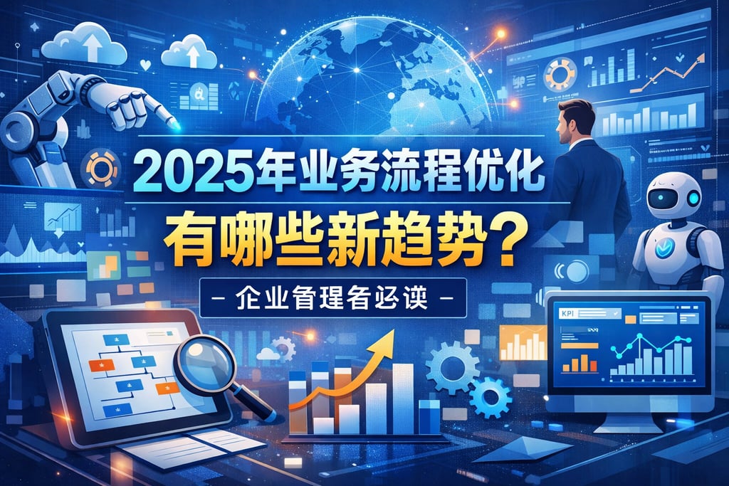2025年业务流程优化有哪些新趋势？企业管理者必读