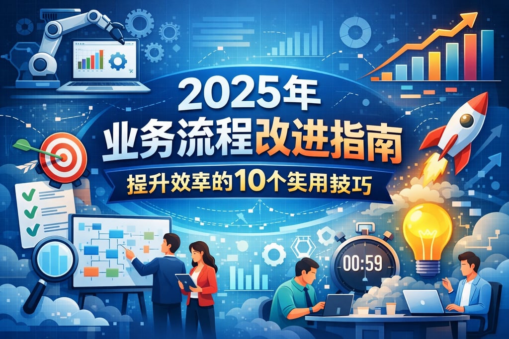 2025年业务流程改进指南：提升效率的10个实用技巧