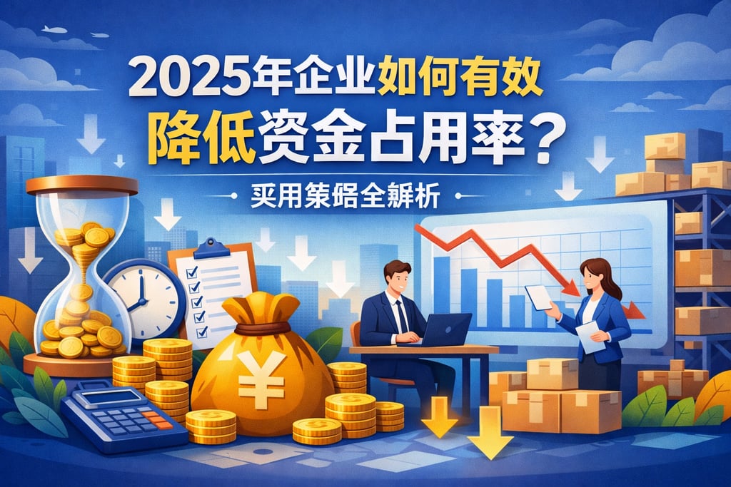 2025年企业如何有效降低资金占用率？实用策略全解析