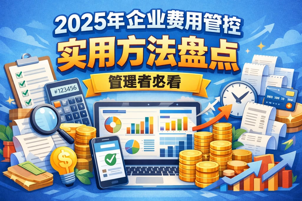2025年企业费用管控实用方法盘点，管理者必看