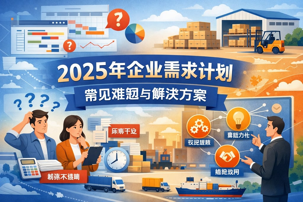 2025年企业需求计划有哪些常见难题与解决方案