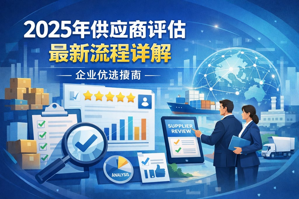 2025年供应商评估最新流程详解，企业优选指南