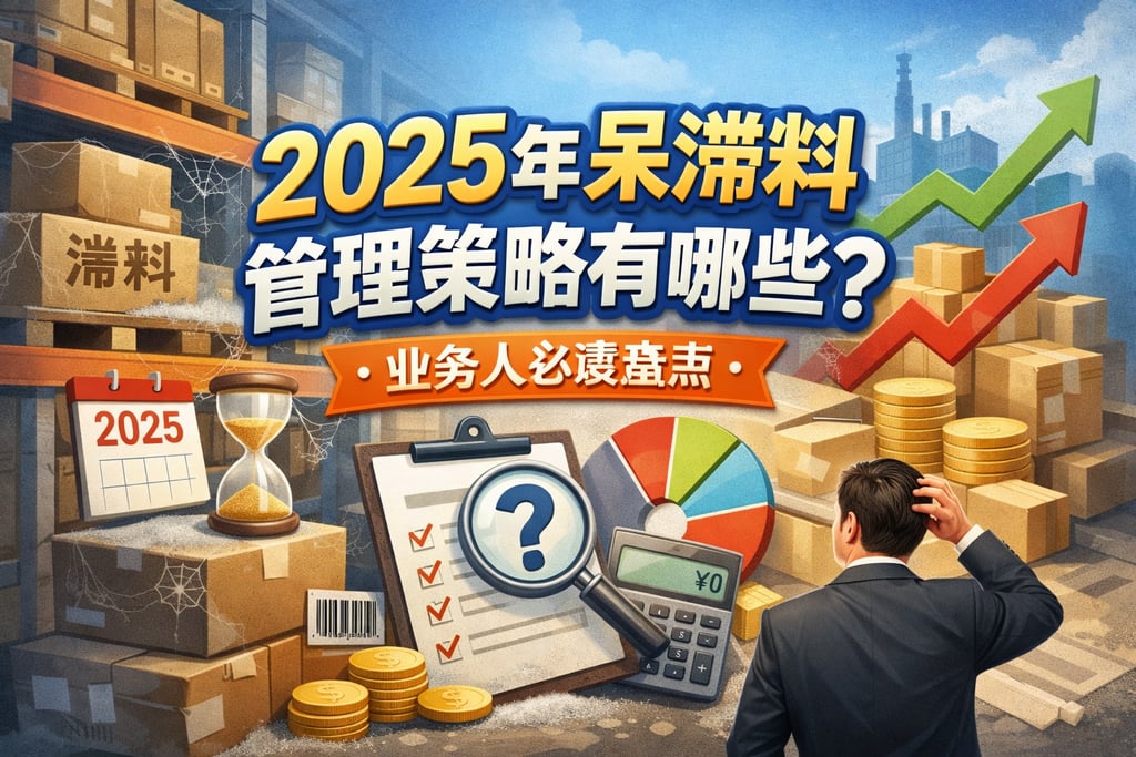 2025年呆滞料管理策略有哪些？业务人必读盘点