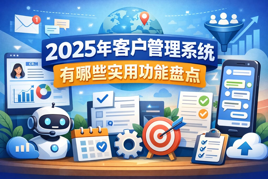 2025年客户管理系统有哪些实用功能盘点