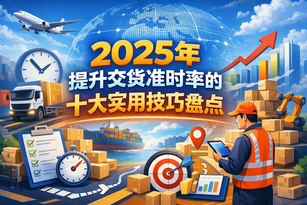 2025年提升交货准时率的十大实用技巧盘点