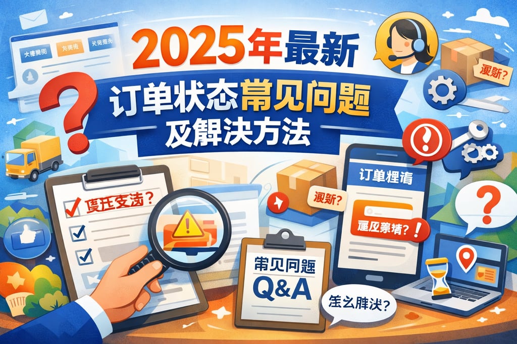 2025年最新订单状态常见问题及解决方法