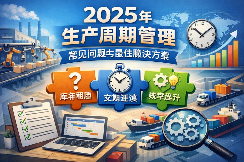 2025年生产周期管理常见问题与最佳解决方案