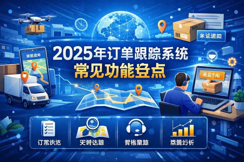 2025年订单跟踪系统有哪些常见功能盘点