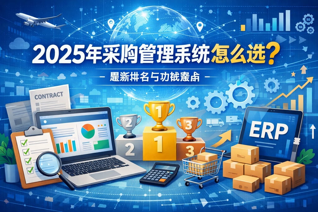 2025年采购管理系统怎么选？最新排名与功能盘点