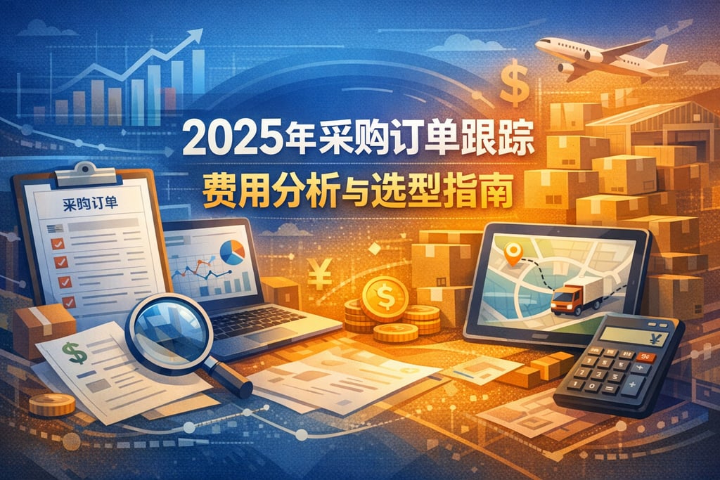 2025年采购订单跟踪费用分析与选型指南