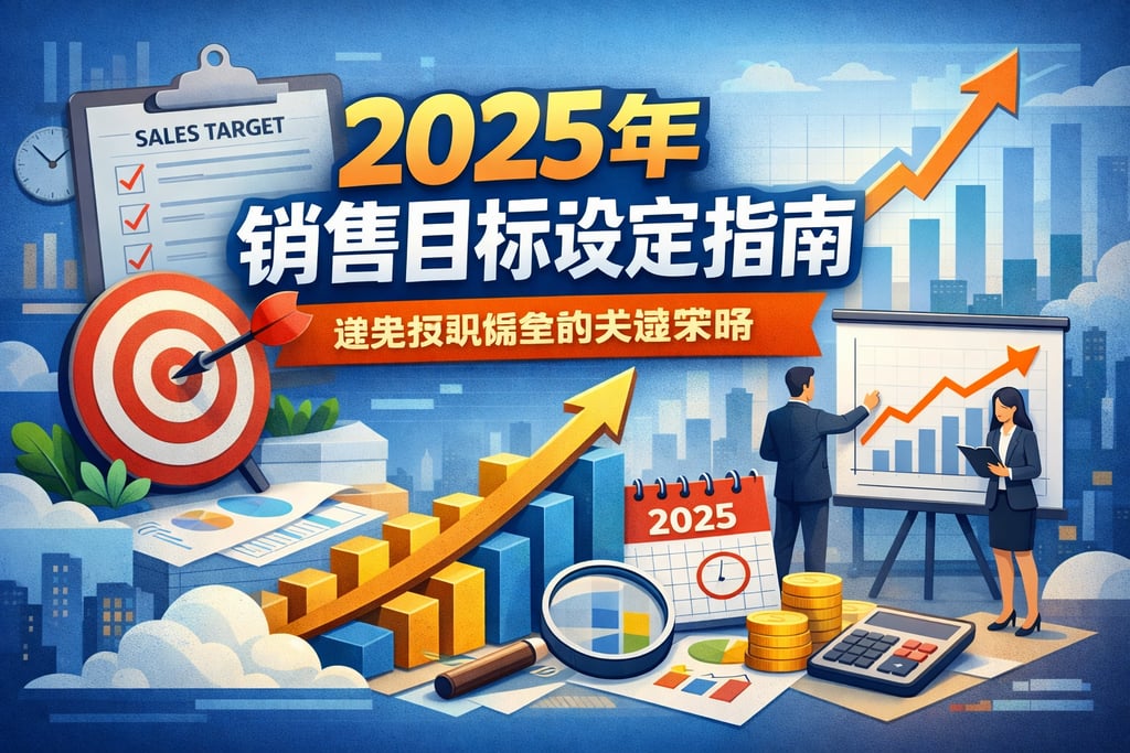 2025年销售目标设定指南：避免预期偏差的关键策略