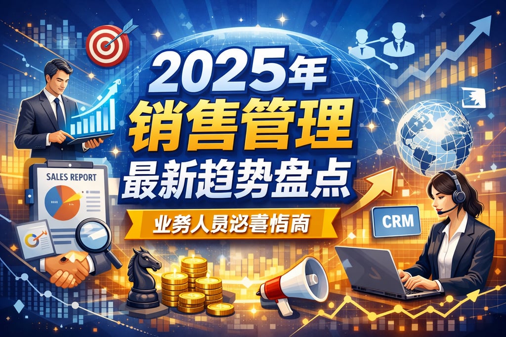 2025年销售管理最新趋势盘点，业务人员必看指南