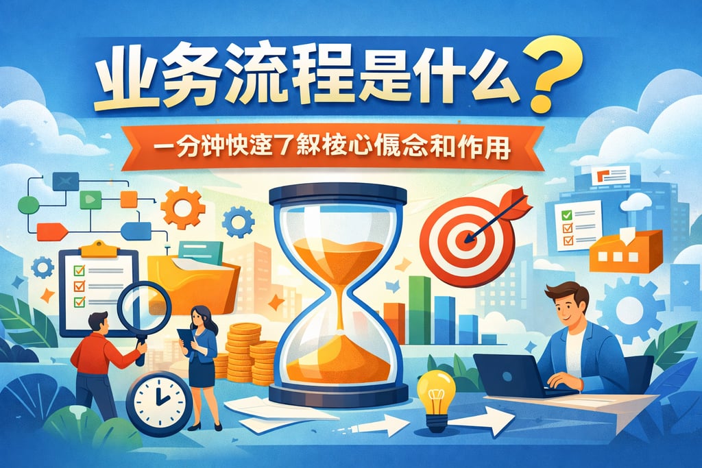 业务流程是什么？一分钟快速了解核心概念和作用