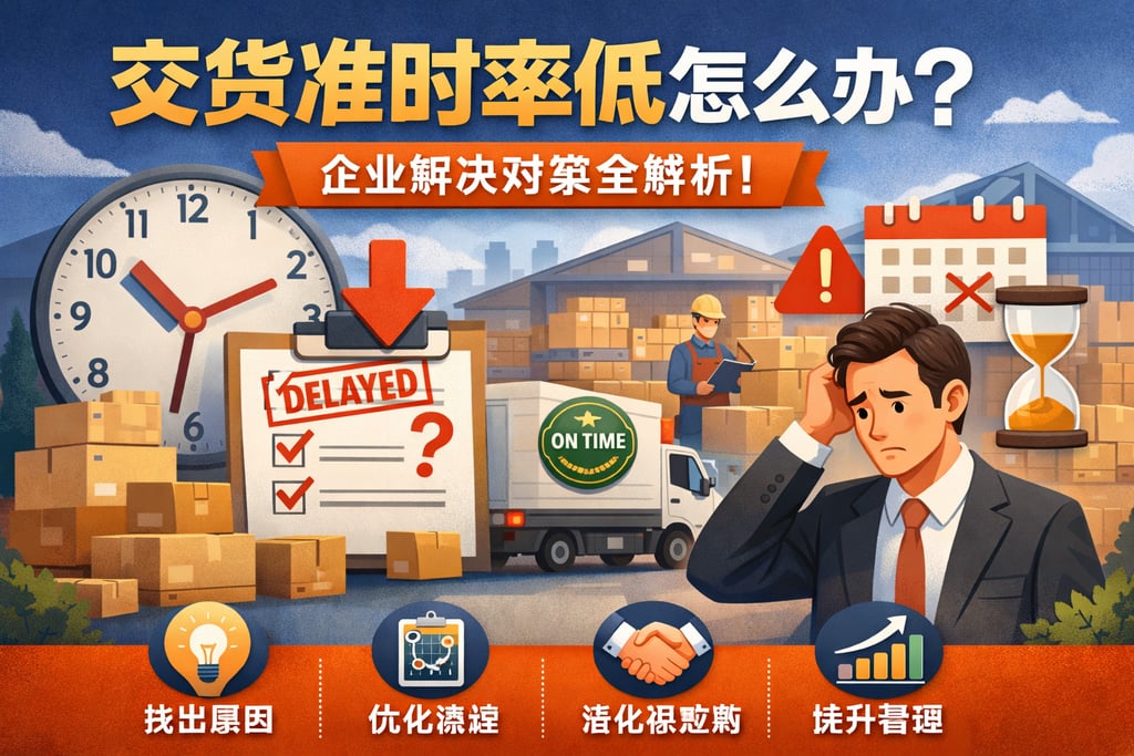 交货准时率低怎么办？企业解决对策全解析