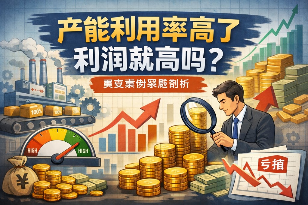 产能利用率高了利润就高吗？真实案例深度剖析