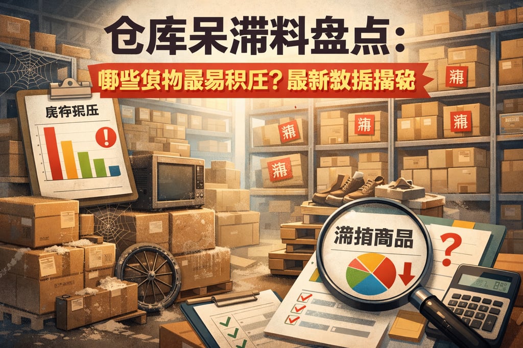 仓库呆滞料盘点：哪些货物最易积压？最新数据揭秘