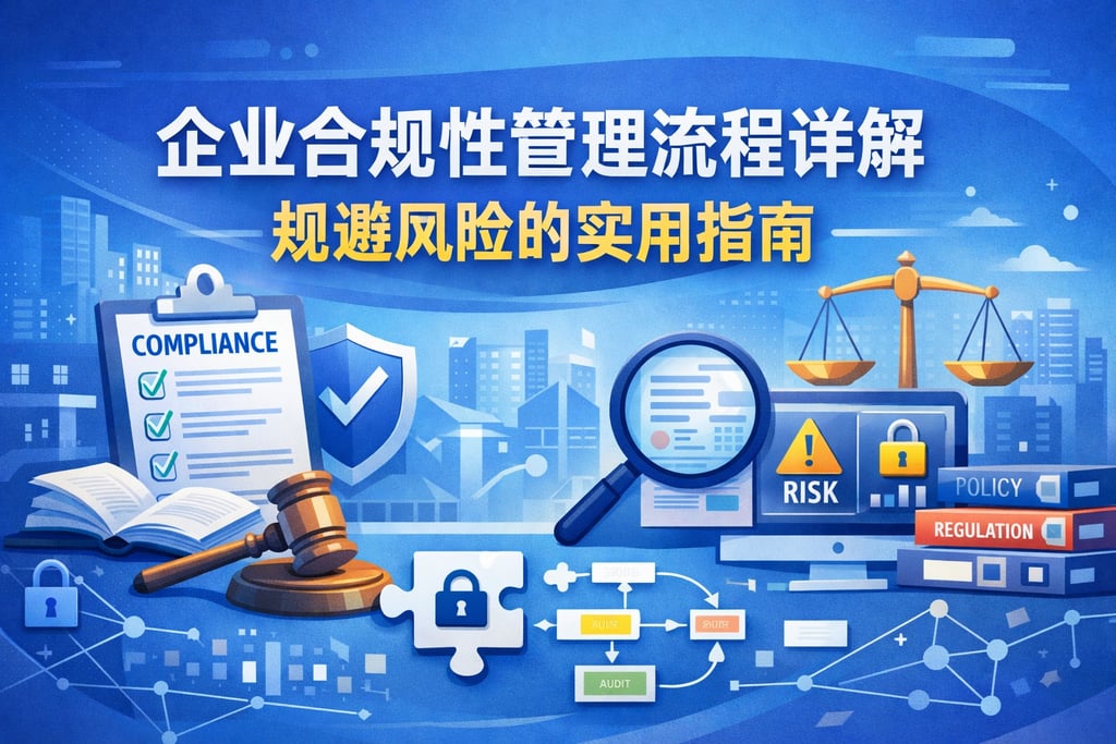 企业合规性管理流程详解：规避风险的实用指南