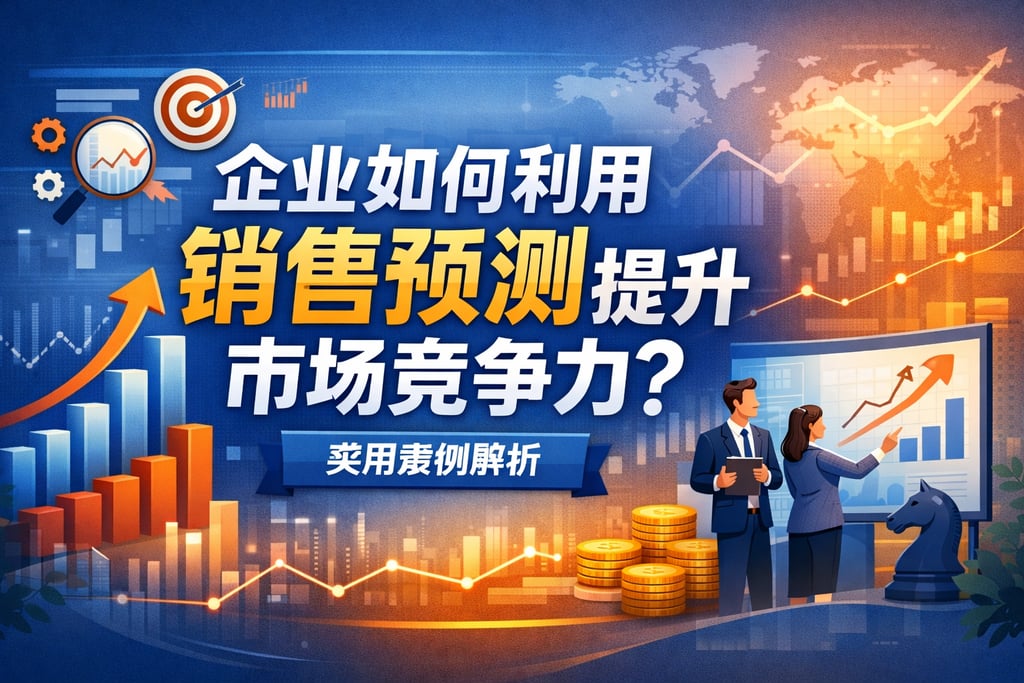 企业如何利用销售预测提升市场竞争力？实用案例解析