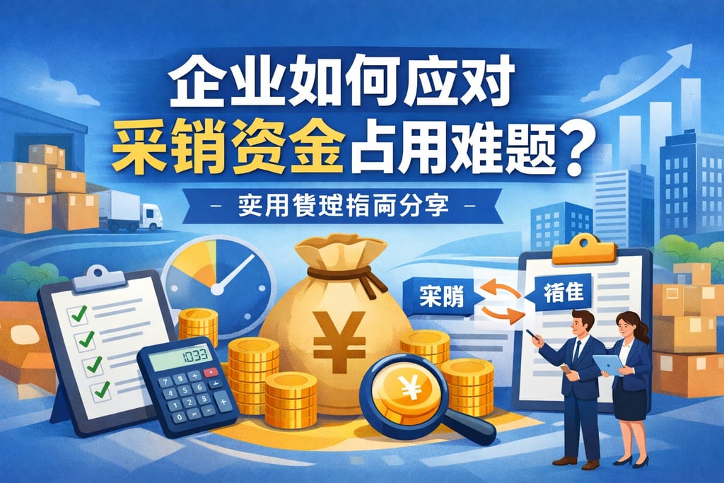 企业如何应对采销资金占用难题？实用管理指南分享