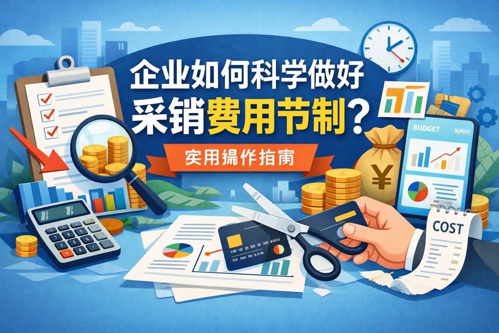 企业如何科学做好采销费用节制？实用操作指南