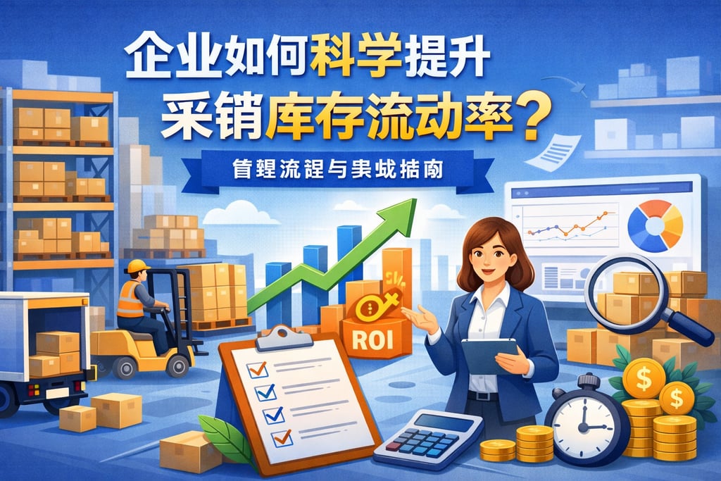 企业如何科学提升采销库存流动率？管理流程与实战指南