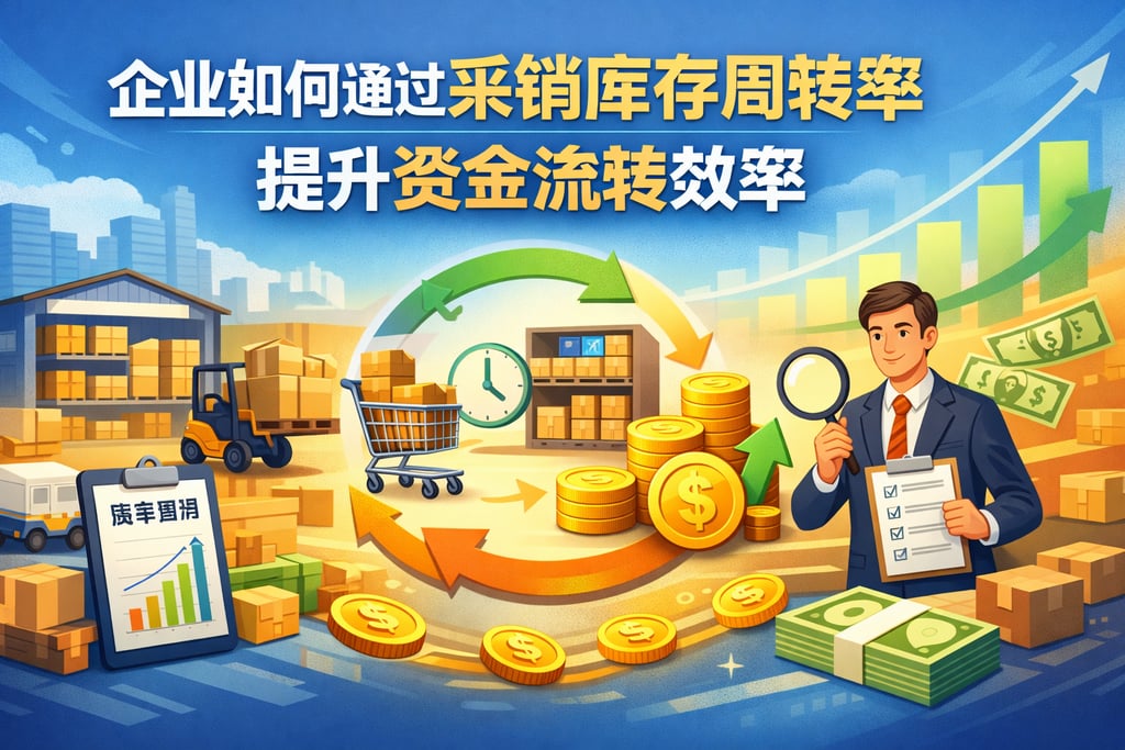企业如何通过采销库存周转率提升资金流转效率