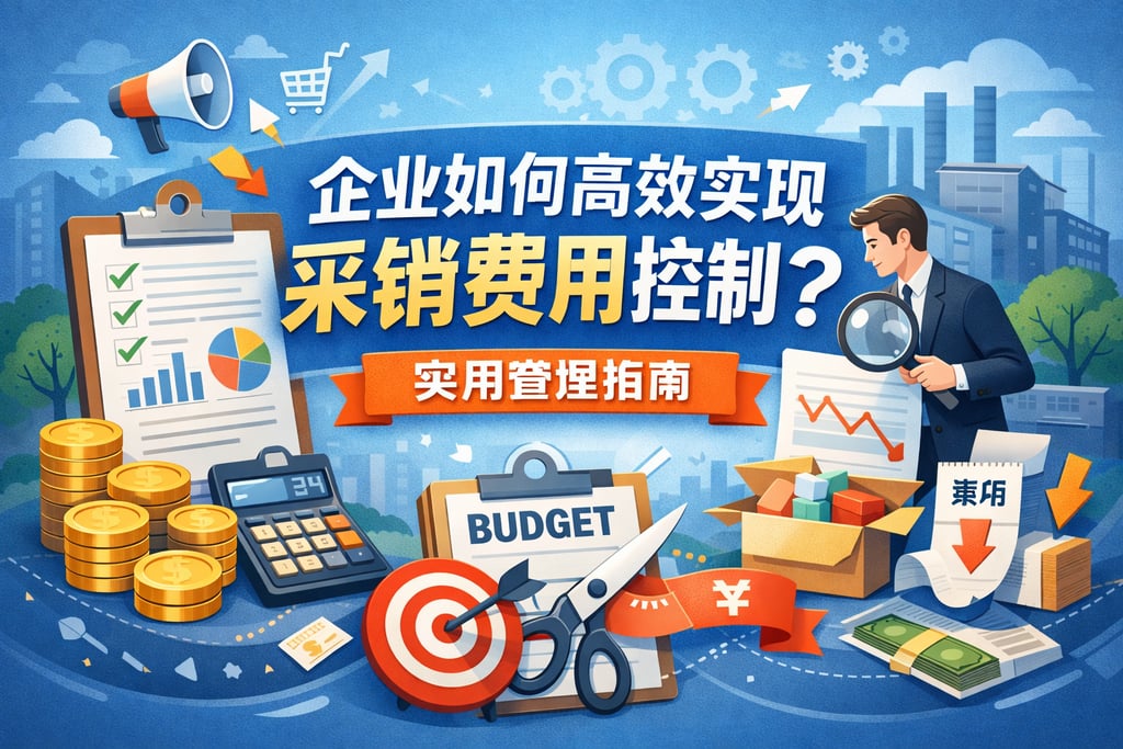 企业如何高效实现采销费用控制？实用管理指南
