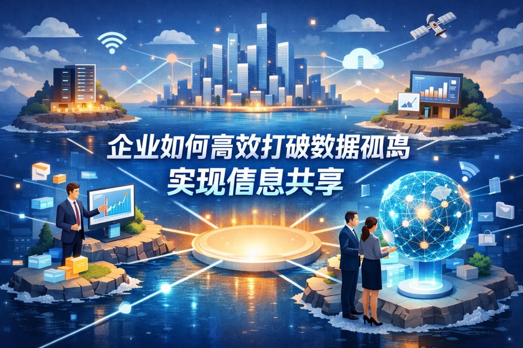 企业如何高效打破数据孤岛，实现信息共享