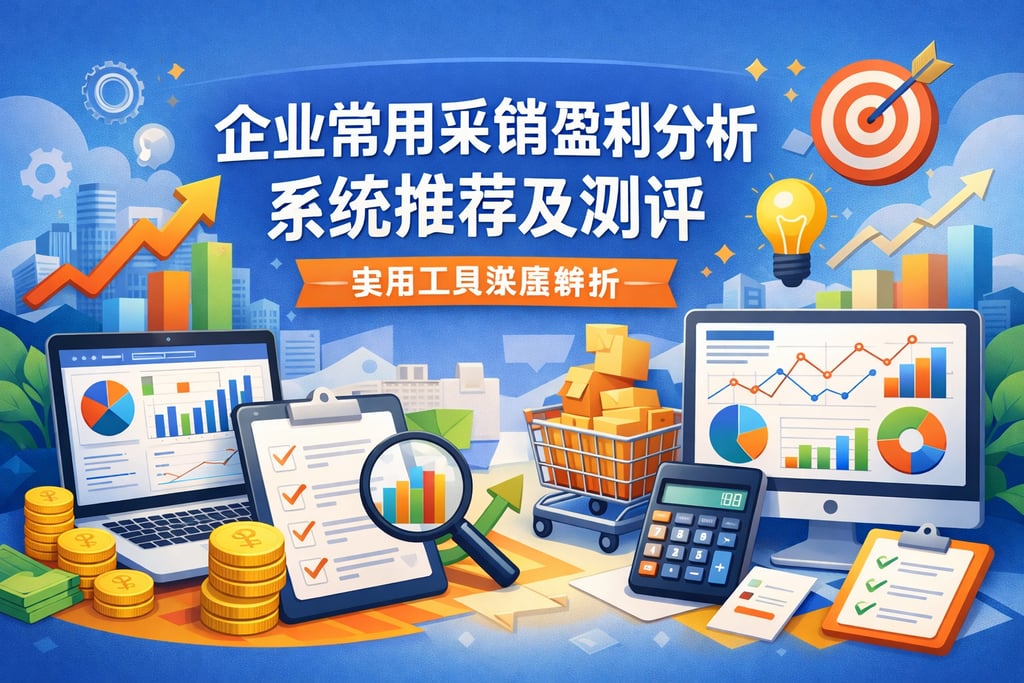 企业常用采销盈利分析系统推荐及测评