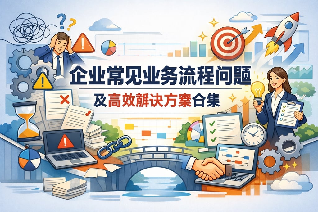 企业常见业务流程问题及高效解决方案合集