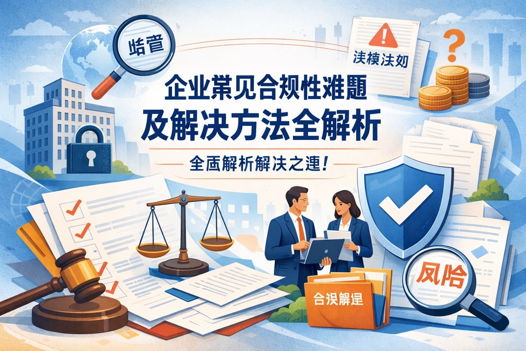企业常见合规性难题及解决方法全解析