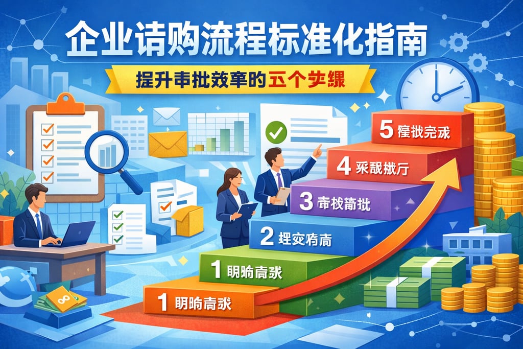 企业请购流程标准化指南，提升审批效率的五个步骤