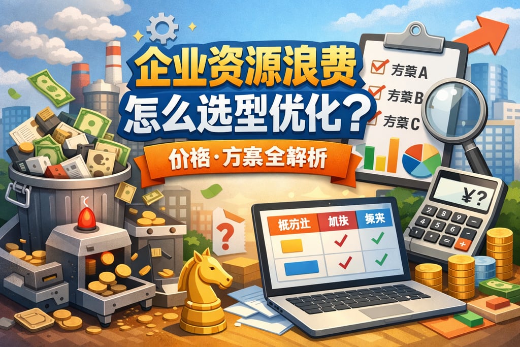 企业资源浪费怎么选型优化？价格、方案全解析