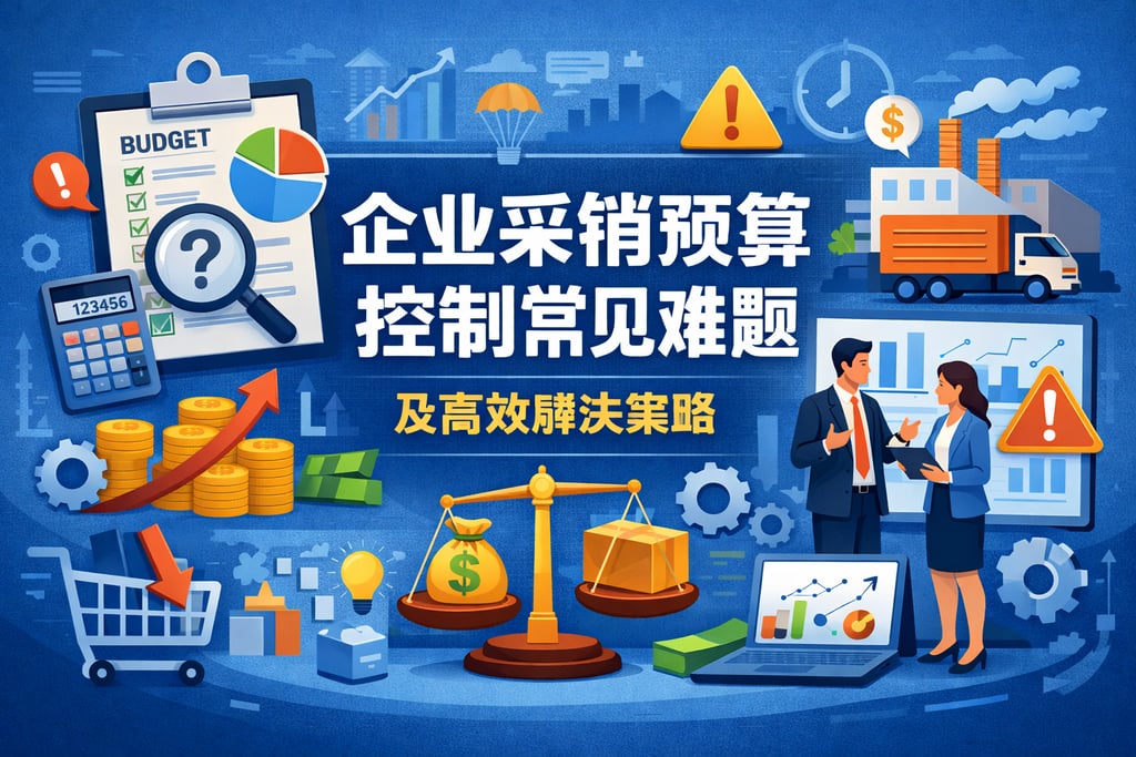 企业采销预算控制常见难题及高效解决策略