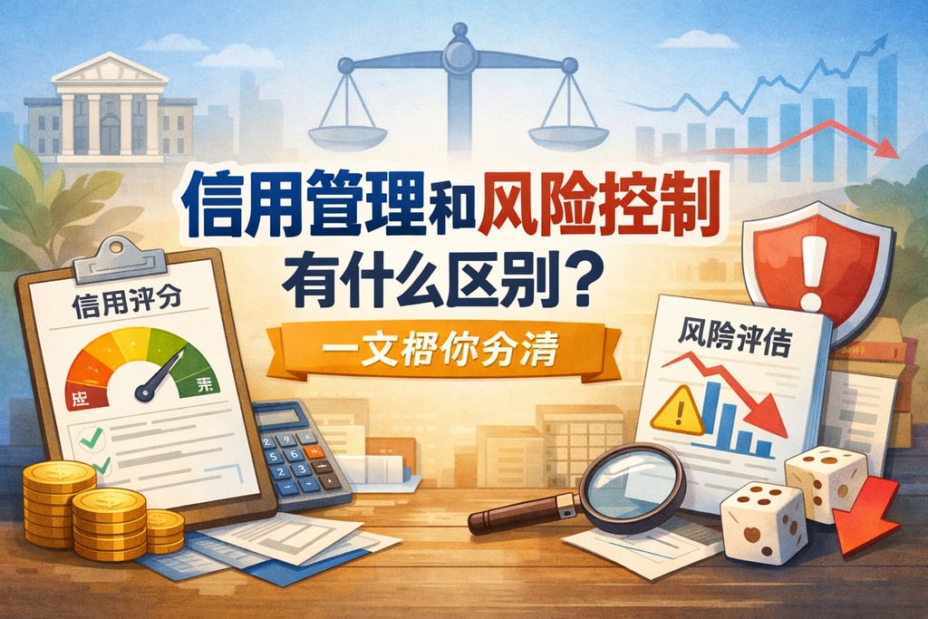 信用管理和风险控制有什么区别？一文帮你分清