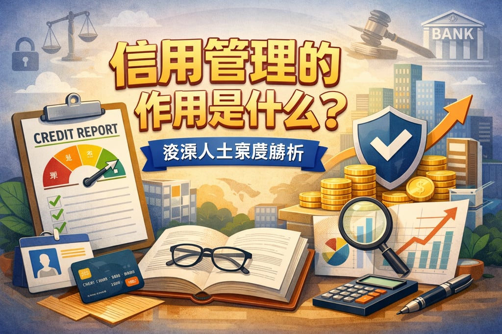 信用管理的作用是什么？资深人士深度解析
