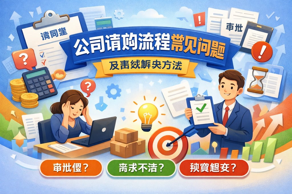公司请购流程常见问题及高效解决方法