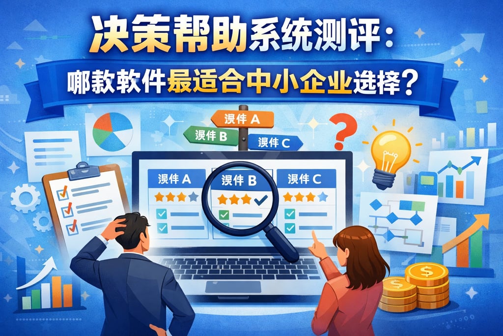 决策帮助系统测评：哪款软件最适合中小企业选择？