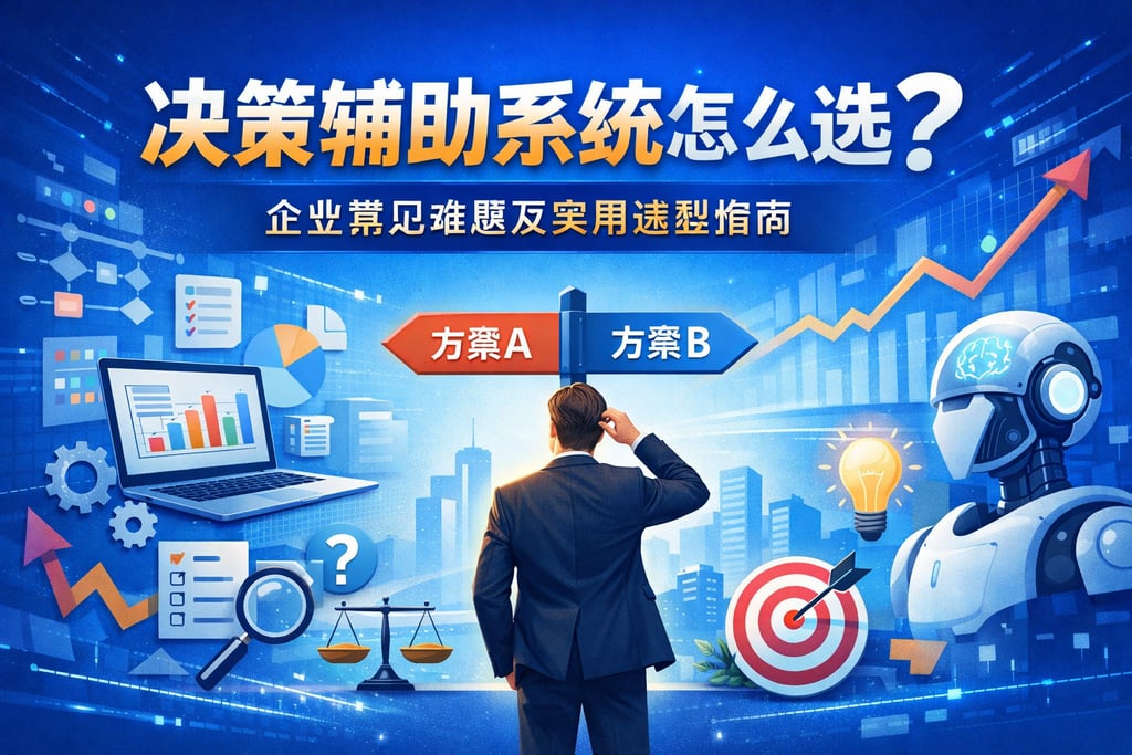 决策辅助系统怎么选？企业常见难题及实用选型指南