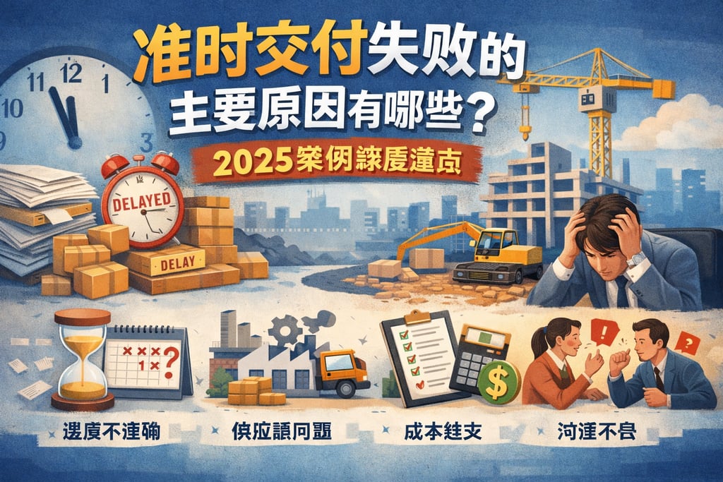 准时交付失败的主要原因有哪些？2025案例深度盘点