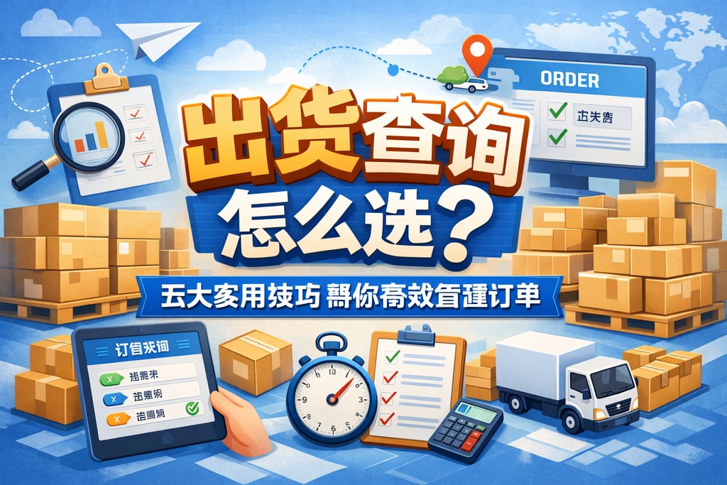 出货查询怎么选？五大实用技巧帮你高效管理订单