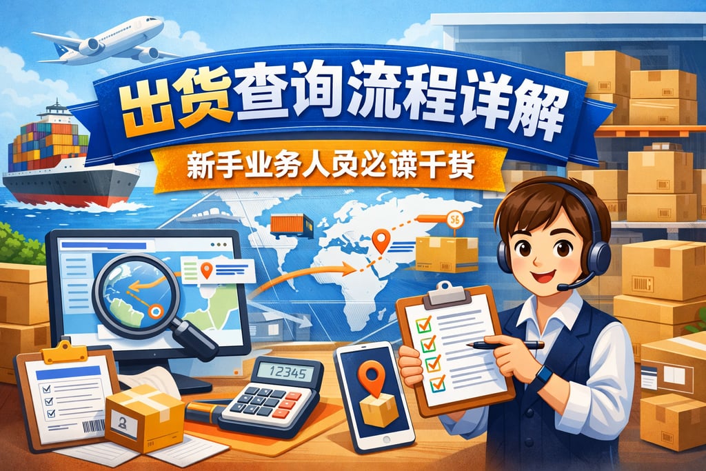 出货查询流程详解，新手业务人员必读干货