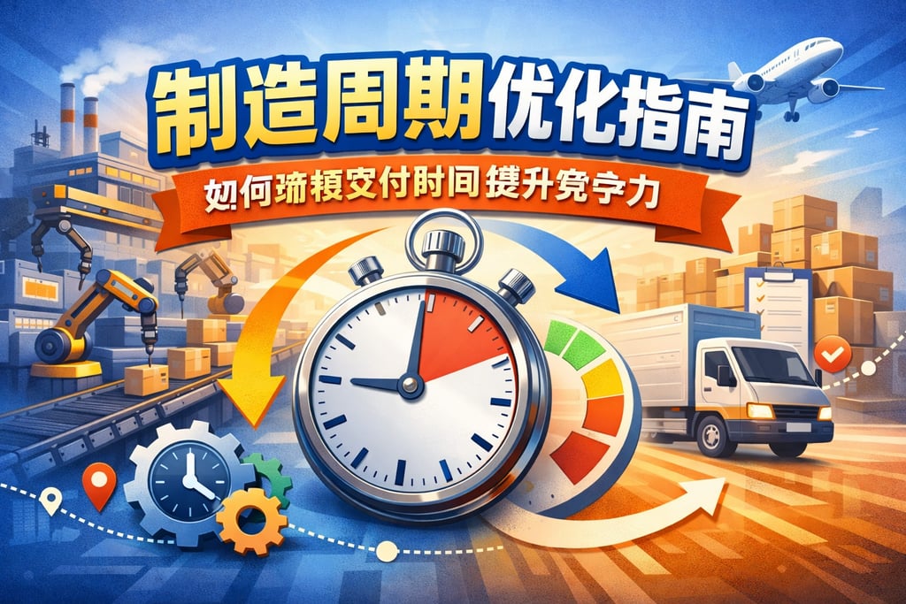 制造周期优化指南：如何缩短交付时间提升竞争力