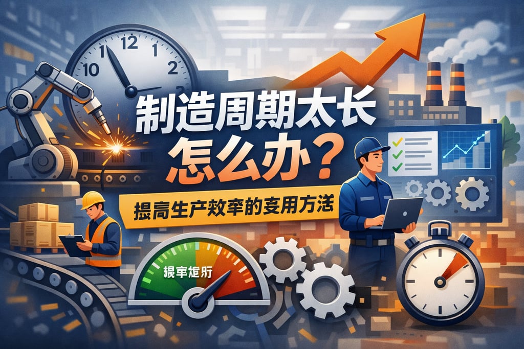 制造周期太长怎么办？提高生产效率的实用方法